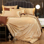 4vnt/rinkinys Prabangus ir patogus patalynės komplektas Mink&scaron;tas &scaron;ilkinis antklodės užvalkalas patalynės užvalkalų komplektas King 4 pcs