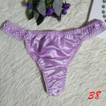 40Spalvų Kelnaitės Moteri&scaron;ki/Vyri&scaron;ki Apatiniai &scaron;ilko raukiniai Kelnaitės apatinis trikotažas Kawaii Satin XL