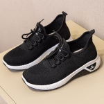 Nauji moteri&scaron;ki kvėpuojantys laisvalaikio batai Madingi lengvi moteri&scaron;ki sportiniai batai 36