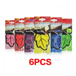 6/12PCS Automobilinis oro gaiviklis kvapas automobilių kvepalai automobilio salono priedai Oro gaiviklio salono pakabukas 6pcs