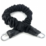 Sunkios Bungee Pasiprie&scaron;inimo Juostos Antigravitacinis Aerobinės Jogo Diržas &Scaron;okio Treniruočių Virvė Fitneso Namų Sporto Salės Treniruočių Įranga 120LBS juoda
