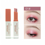 Naujos mados mergaičių 6 Duo Tone akių &scaron;e&scaron;ėlių lazdelės vandeniui atsparios greito makiažo gradiento akių &scaron;e&scaron;ėlių lazdelės ilgai i&scaron;liekančios blizgios makiažo priemonės LM 1#