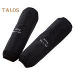 1 poros rankovių dangteliai, neper&scaron;lampami plataus naudojimo elastiniai rankogaliai Naudingi riebalams atsparūs virtuvės ruda rankovių dekoro namams juoda