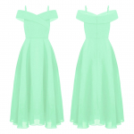 &Scaron;ventinės mergaičių vaiki&scaron;kos suknelės ilgos gėlėtos mergaičių suknelės &scaron;ifono vasaros vakarėlio suknelės pamergės vestuvinės &scaron;ventės i&scaron;leistuvių suknelės 7-8 Years