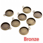8 10 12 14 16 18 20 25 mm Round Cabochon Base Tray Bezels Blank Setting Supplies For Jewelry Making Findings Bracelet