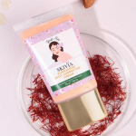 Skivia Kumkumadi Spot Corrector Cream with saffron & Vitamin C 30g rožinė