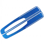 Skirta Mitsubishi Eclipse 2006 2007 2008 2009 2010 2011 Mink&scaron;tos anglies pluo&scaron;to automobilio durų slenksčio apdailos lipdukas Automobilis carbon fiberPyR blue