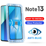 Xiaomi Mi 11 Lite Redmi Note 13s 13 12s 12 11s 11 10s 10 9s 9 8 Pro Pro+ Poco X6 X5 X3 NFC 12C 13C 10C 9T 9C Anti Blue grūdinto stiklo ekrano apsauga POCO X5 5G