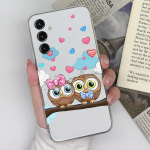 Dėklas, skirtas Samsung Galaxy S6 S7 edge+ S23 S22+ Ultra J3 4 5 6 mielas smūgiams atsparus permatomas silikoninis telefono dangtelio animacinis pie&scaron;inys, skirtas Samsung Coque buferiui Samsung Note9