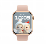 I&scaron;manusis laikrodis Women Ultra Series 9 NFC i&scaron;manusis laikrodis vyrų BT Call vandeniui atsparus belaidis įkrovimas 2,05 colio ekranas, skirtas laikrodžiui 9 silicone strap rožinė