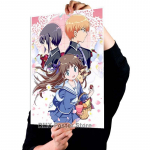 HD spausdinimas Anime vaisiai Krep&scaron;elis Plakatai Baltai dengtas popierius Tapyba Plakatas Sienos Meno Dekoras Svetainės namų baro dekoravimo nuotraukos 30x21cm