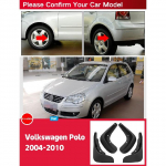 Purvasaugiai VW POLO 2004- Hečbekas Volkswagen Purvasaugiai Apsauginiai Purvasaugiai Sparnai Priekiniai Galiniai Purvasaugiai Automobiliui VW POLO 2004-2010