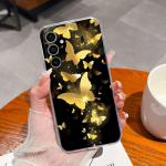 Samsung S22 S23+ Ultra S20 S21 FE S10 S6 S7 edge+ Case Fashion Atsparus smūgiams Girl Astronaut Skaidrus Mink&scaron;tas silikoninis TPU, skirtas Galaxy Note5 buferiui Samsung Note8