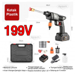 Buitinis belaidis auk&scaron;to slėgio vandens pistoletas, skirtas automobilių plovimui, ne&scaron;iojamas sodo laistymo pistoletas