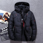 Vyri&scaron;ki Nauji žieminiai &scaron;iltai balta anties stora pūkinė striukė Veste vir&scaron;utiniai drabužiai Vyri&scaron;ki sniego parkas striukė su gobtuvu 5XL 9 spalvų