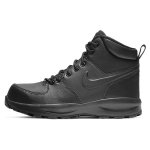 Nike Manoa odiniai GS trigubi juodi sportbačiai vaikams BQ5372-001