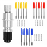 Nauja Graphtec a&scaron;menų laikiklio bazė su 30 vnt vinilo pjaustytuvu, suderinamu su CB09