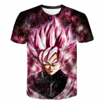Summe mar&scaron;kinėliai 3d Goku Vegeta Printing Harajuku Fashion trumpomis rankovėmis laisvalaikio vir&scaron;us XXL