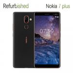 Atnaujintas Nokia Atrakintas Originalus Nokia 7 Plus 4GB RAM 64G ROM A&scaron;tuonių branduolių 6.0'' ekranas Mobilusis telefonas su 2 SIM Single SIM No charger balta