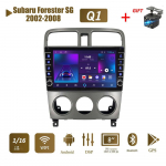 icreative 2 din Android automobilio radijo daugialypės terpės vaizdo grotuvas, skirtas Subaru Forester SG 2002-2008 su mygtuko rankenėle Carplay WiFi 2+32GB