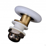 Vonios kambario du&scaron;o durų ritinėlių pakeitimas