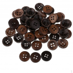 50 Piece Vintage 4 Holes for Sewing on Clothing Decoration 15mm