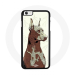 Coque Iphone 5 Chien Doberman