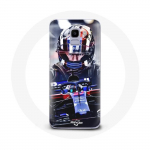 Coque pour Samsung Galaxy A6 2018 Formule 1 Pierre Gasly pilote automobile fran&ccedil;ais de F1