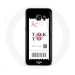 Coque pour samsung galaxy S6 edge Billet d'avion Tokyo Japon