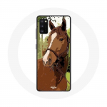 Coque pour Samsung Galaxy S20 Quarter Horse Marron Race de cheval