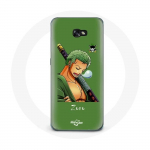 Coque pour Samsung A5 2016 One piece Manga Zoro ep&eacute;e