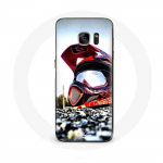 Coque pour Samsung Galaxy S6 edge Motocross Casque
