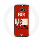 Coque pour samsung galaxy S6 La casa de papel Nairobi dessin