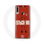 Coque pour Samsung Galaxy A50 La Casa De Papel Estocolmo dessin