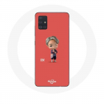 Coque pour Samsung Galaxy A71 BTS TinyTAN Animation RM