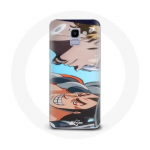 Coque pour Samsung Galaxy J6 2018 Oden Et Rayleigh One Piece Anime Manga