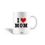 Mug en c&eacute;ramique I love mom