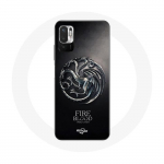 Coque pour Xiaomi Redmi Note 10 5G Game Of Thrones Targaryen de feu et de sang