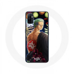 Coque pour Oppo A53 One Piece Joyeux no&euml;l Zoro Anime Manga