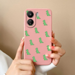 Skirtas &bdquo;Xiaomi Redmi Note 13 Pro 13R 13C K60 Ultra K70 Pro K70E&ldquo; dėklui mielam dinozaurui, auk&scaron;tos kokybės matiniam skysto silikono galinio dangtelio apsauginiam korpuso buferiams redmi 13C 4G