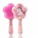 New cartoon transparent cute plastic massage hair comb hairdressing comb children's comb