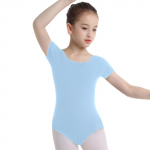 Vaikų mergaičių trumpomis rankovėmis tamprios gimnastikos baleto &scaron;okių triko &scaron;okių apranga 2-12 dydis 5-6 Years