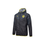 Puma Borussia Dortmund Futbolo Striukė su Užtrauktuku vyri&scaron;ka Juoda 758585-02 XS