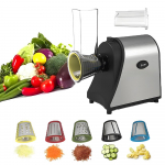 Elektrinis sūrio trintuvas 1000 W elektrinis pjaustyklės smulkintuvas namų virtuvei. Lengvas valdymas vienu paspaudimu