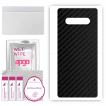 apgo Protective Skin Sticker for the back compatible with Black Shark 4S Gundam, Wrap Film, Foil, Vinyl - Pattern Carbon Black