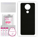 apgo Protective Skin Sticker for the back compatible with Blackview A80s, Wrap Film, Foil, Vinyl - Pattern Matrix