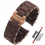 Silikono guma Laikrodžio apyrankė su guma, skirta AR5890 AR5889 AR5858 AR5920 AR5868 AR8023 vyri&scaron;ka 23 mm moteri&scaron;ka 20 mm laikrodžio apyrankė 23mm