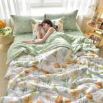 Paprastas Modernus Oro Kondicionieriaus Plonas Antklodė Vasaros Antklodė Medvilninė Pūkuota Languota Antklodė Ant Lovos Patogi Antklodė quilt180x200cm