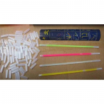 100 vnt. &Scaron;vytinčios lazdelės Ry&scaron;kios, spalvingos, cheminės fluorescencinės lazdelės, skirtos vestuvių dekoravimui. 100 PCS