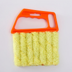 Mikropluo&scaron;to &bdquo;Venetian Blind Brush Window&ldquo; oro kondicionierius &bdquo;Duster&ldquo; purvo valiklis geltona